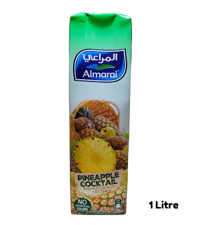 Almarai Pineapple Cocktail Nectar Juice - 1Litre