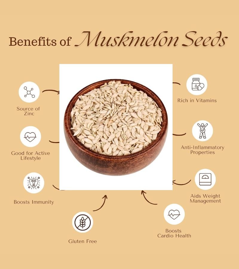 Muskmelon Seeds (Kharbuza Beej)