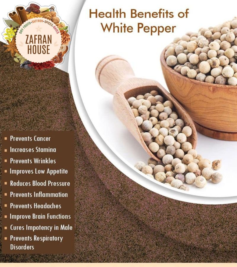 White Pepper (Safyd Mirch)