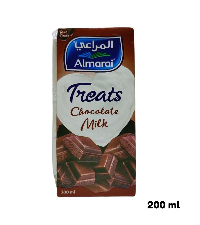 Almarai UHT Chocolate Flavored Milk Treats - 200ml