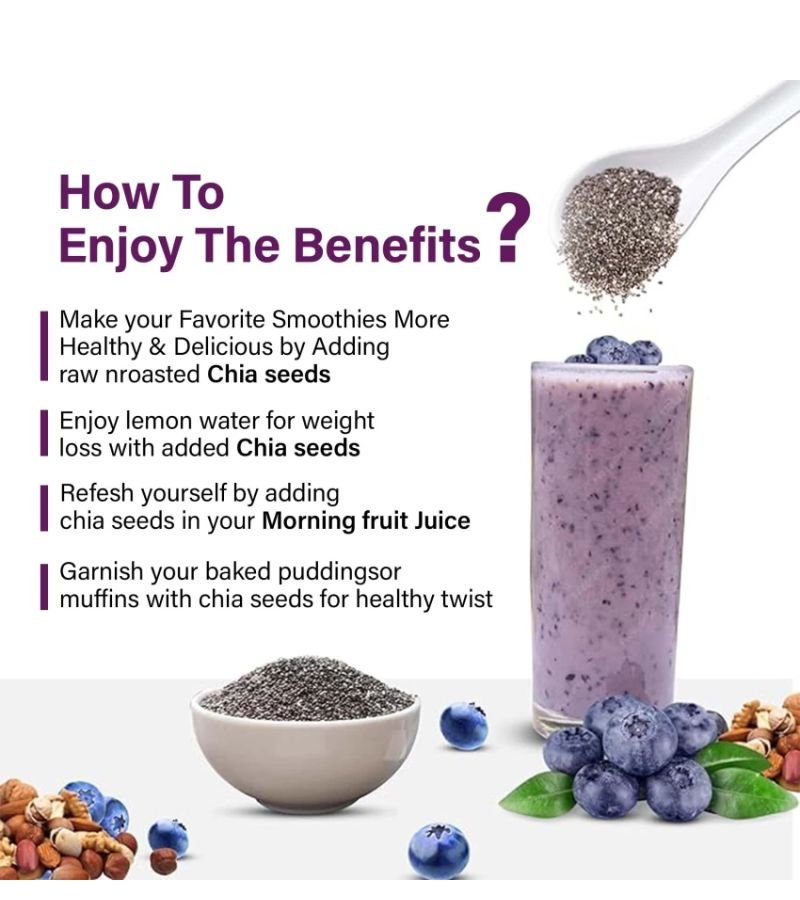 Chia Seeds (Tukhm-e-Sharbati)