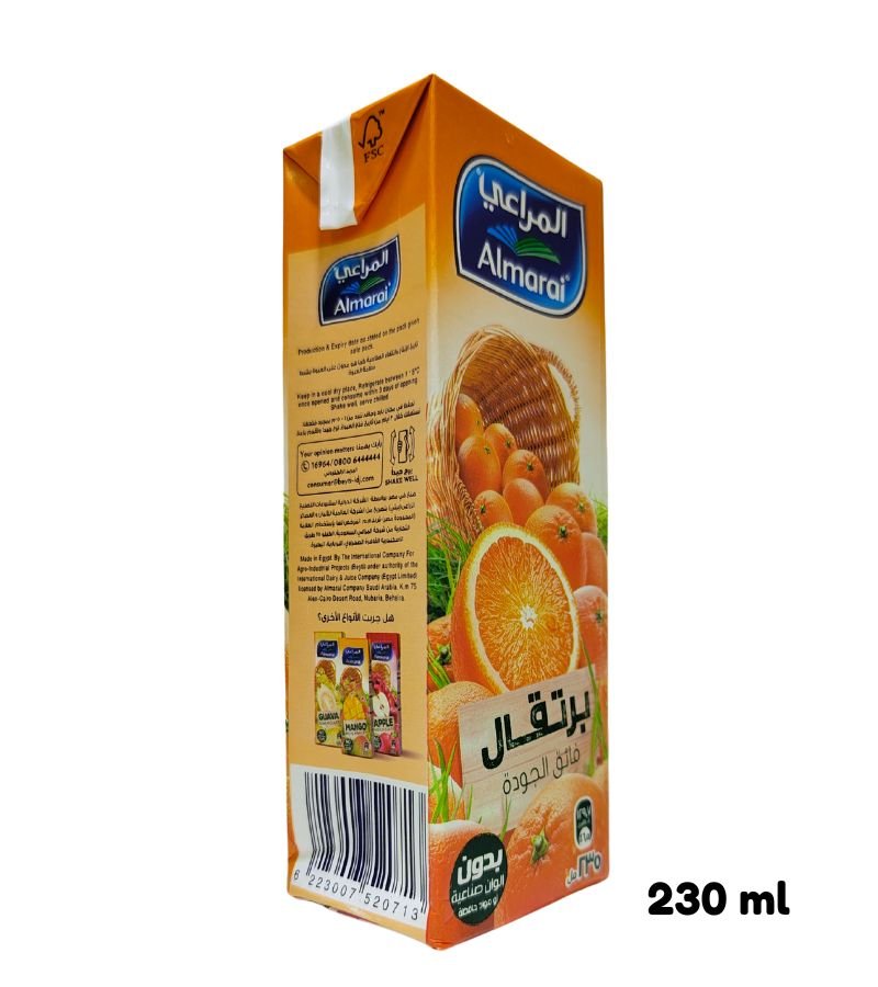 Almarai Orange Nectar Juice - 230ml