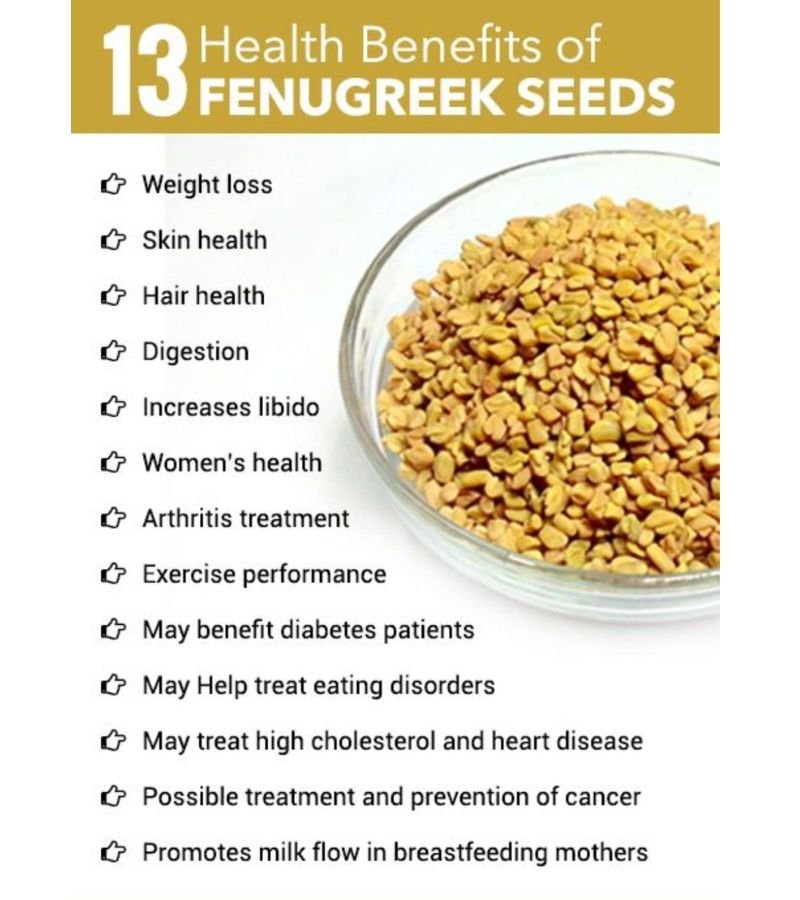 Methi Dana (Fenugreek Seeds)