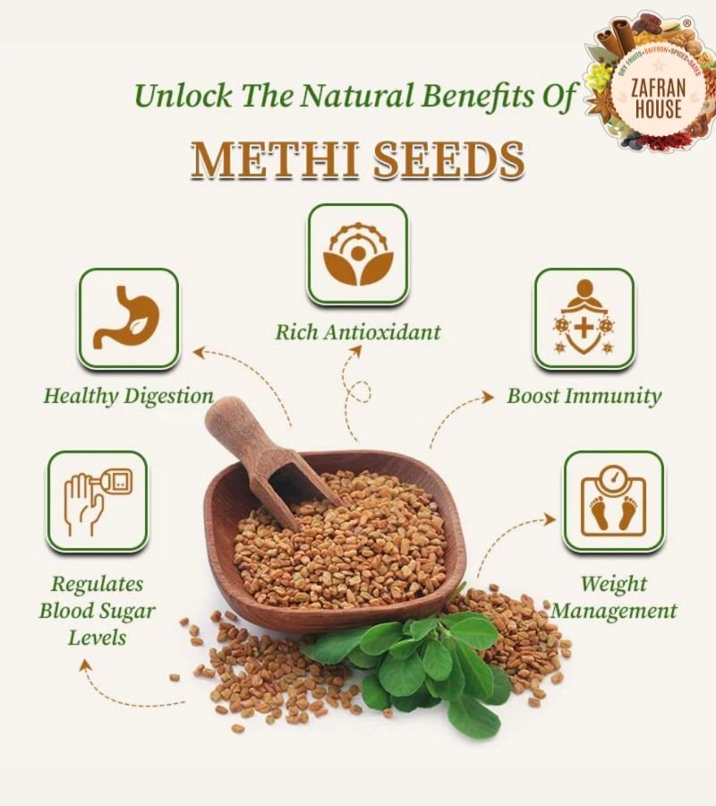 Methi Dana (Fenugreek Seeds)