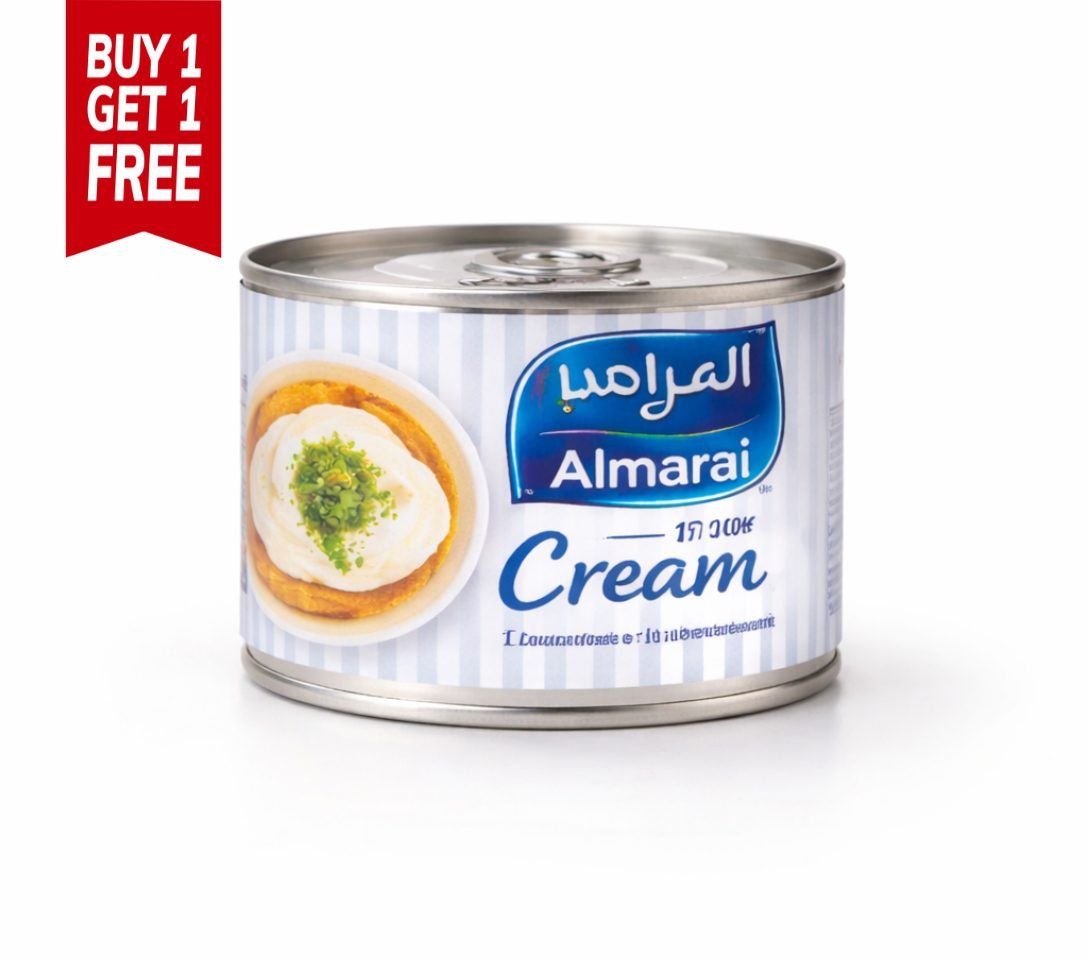 Almarai Cream 170gm (buy 1 get 1 free) @250?