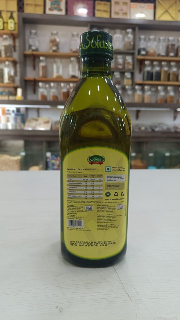 Extra Virgin Olive Oil-Cold Pressed 1 Litre
