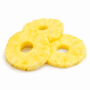 Dried Pineapple Slices premium yellow rings close-up, sweet-tangy juicy ananas dry fruit vitamin C snack from Zafran House