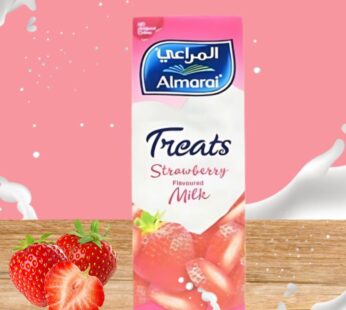 Almarai UHT Strawberry Flavored Milk Treats – 200ml