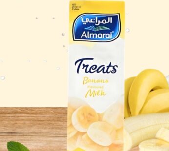Almarai UHT Banana Flavored Milk Treats – 200ml
