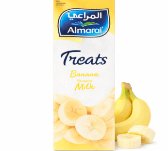Almarai UHT Banana Flavored Milk Treats – 200ml