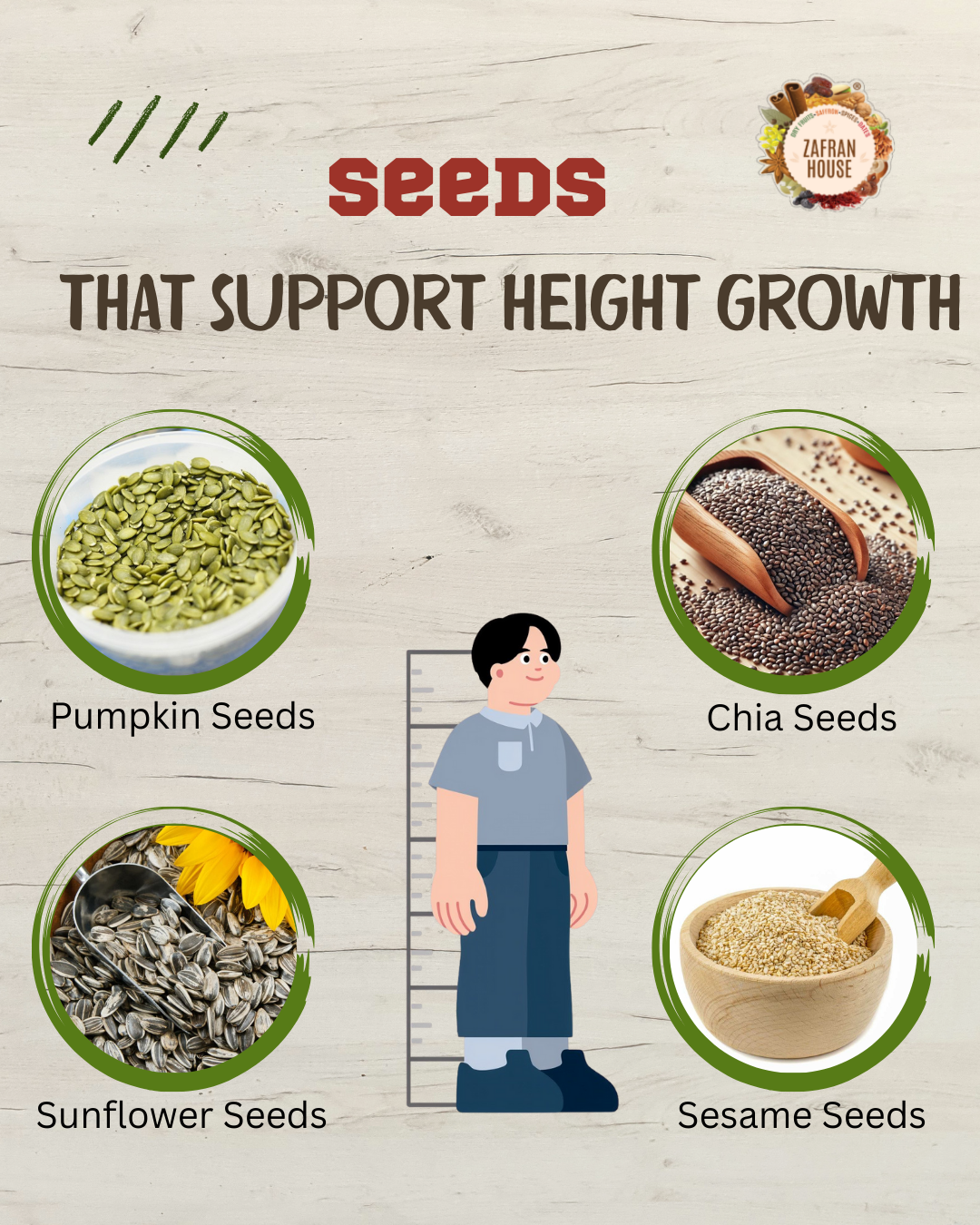 Seeds That Support Height Growth Naturally