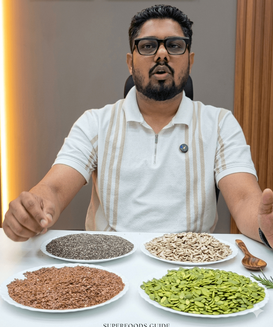 🌱 Health Benefits of Different Seeds & How to Use Them Daily