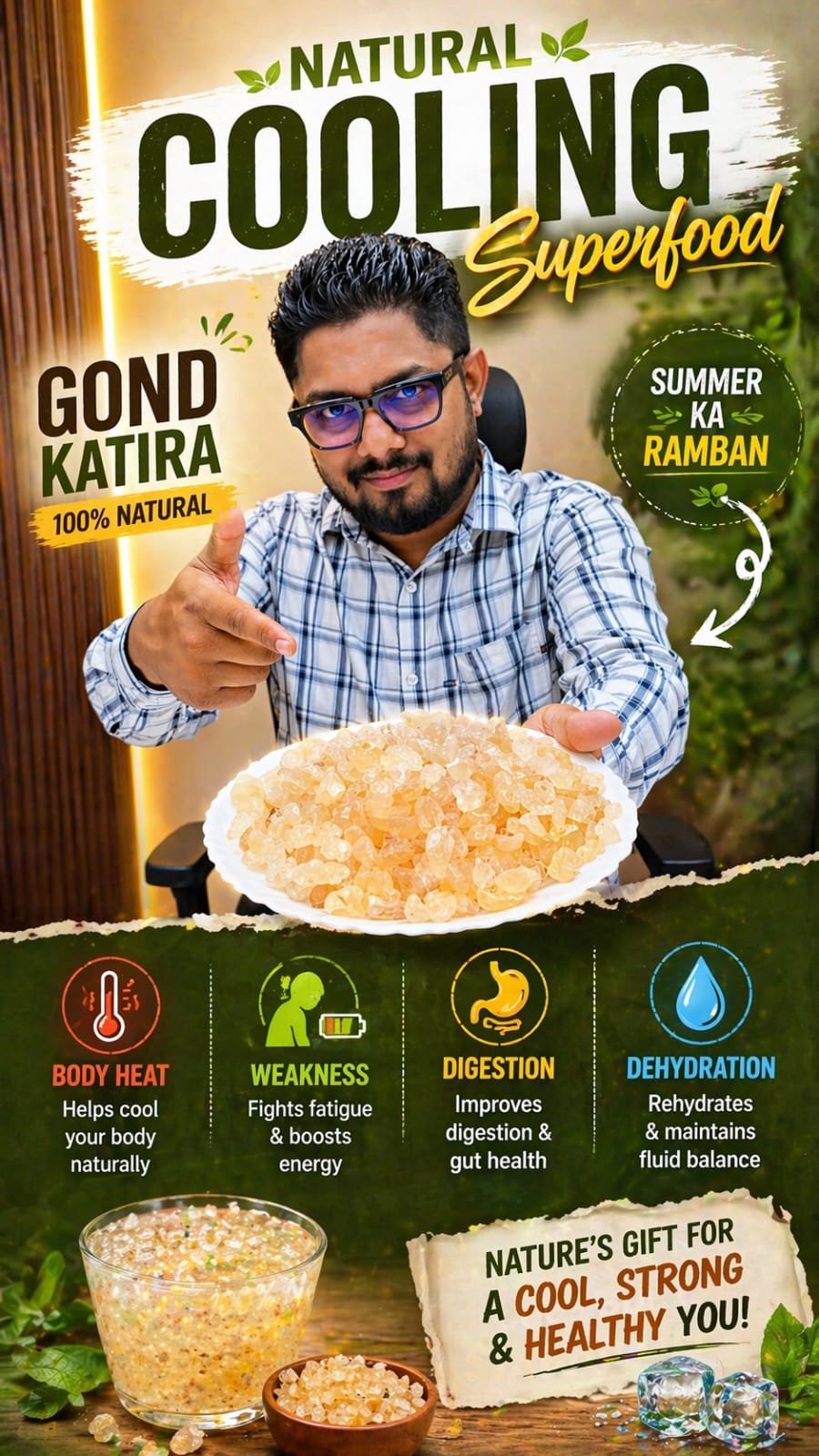 Gond Katira for Summer – A Natural Way to Stay Refreshed