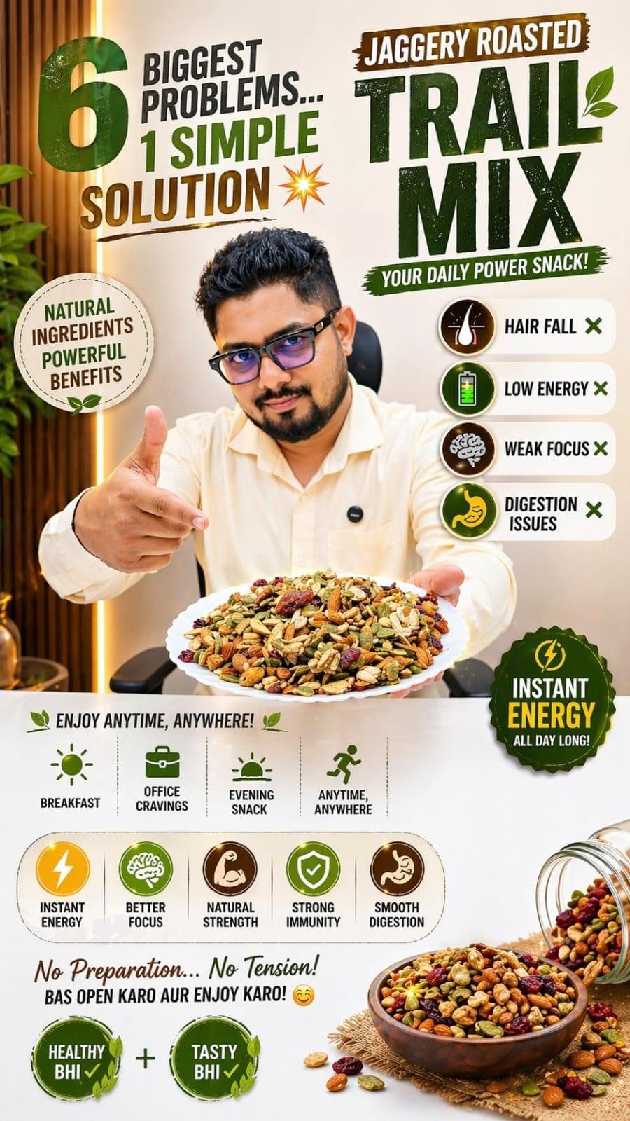 Trail Mix – The Perfect Healthy Snack for Everyday Energy