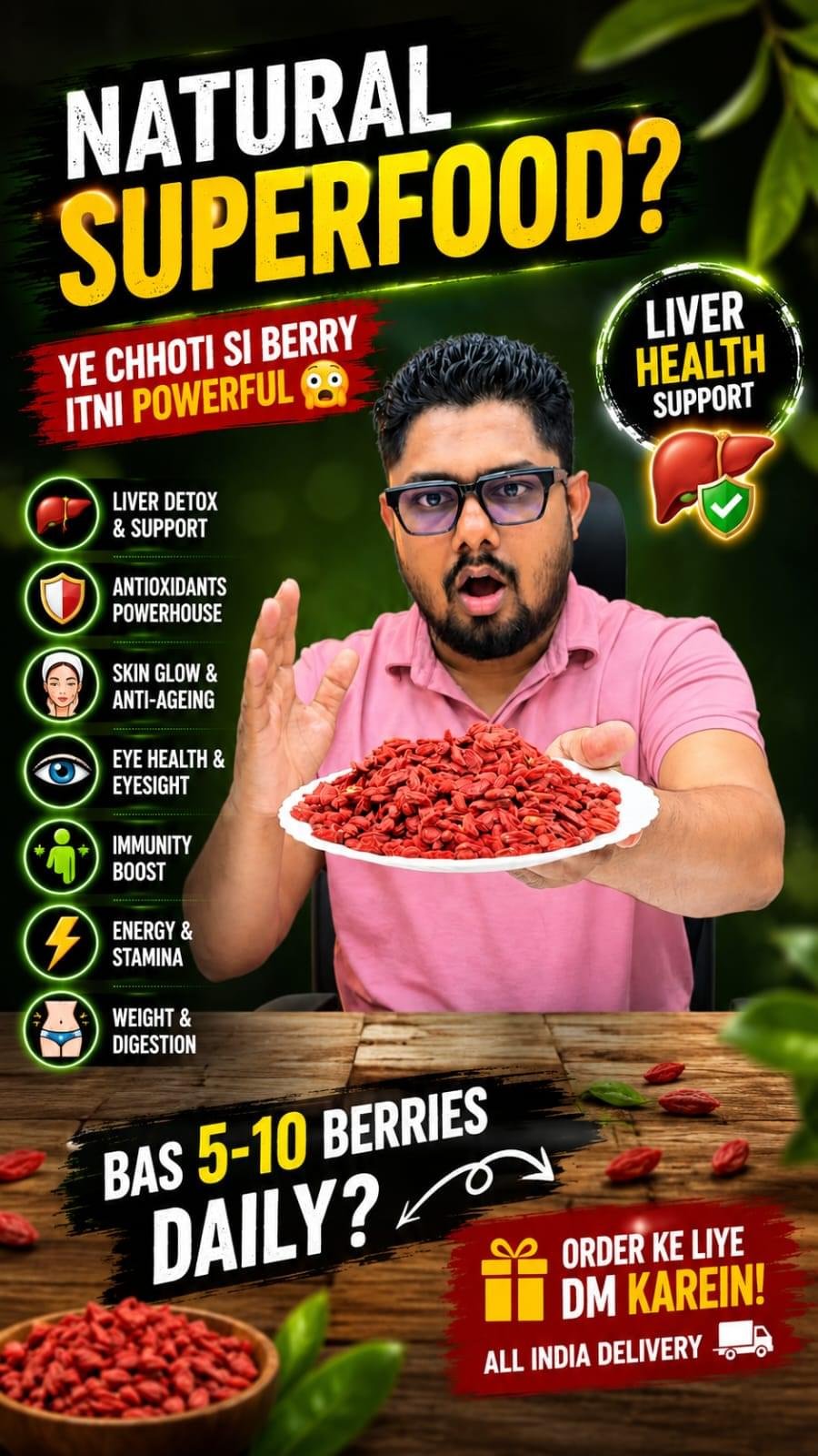 Goji Berry: The Natural Superfood Your Body Needs